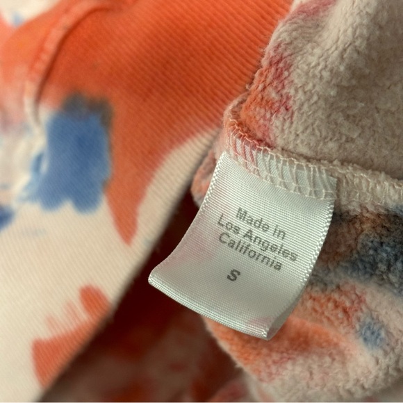 Clare V. OUI Tie Dye Sweatshirt Size S - Picture 4 of 6